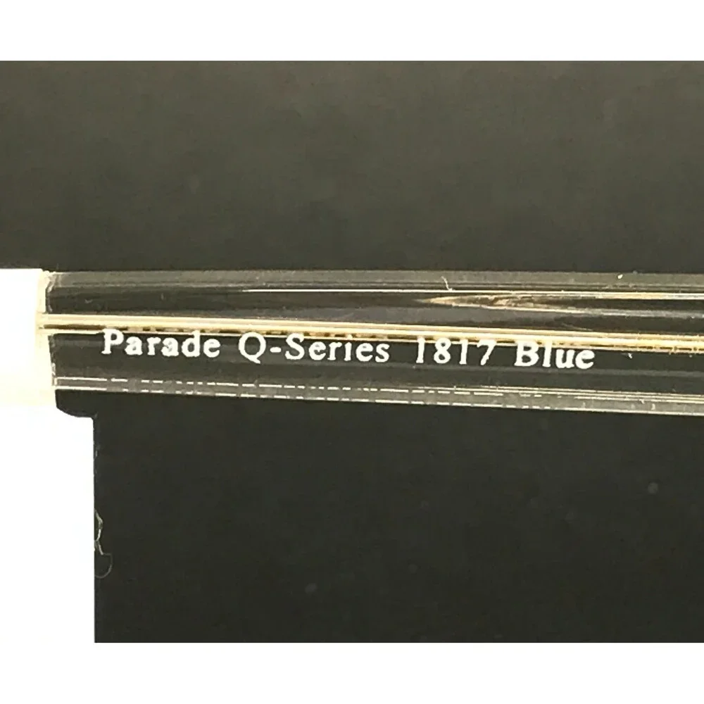 Parade Eyeglasses Frames Q-Series 1817 Blue Clear Cat Eye Full Rim 54-17-145